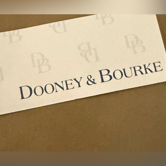 DOONEY & BOURKE SORRENTO BARLOW LEATHER HANDBAG BLACK PLUS DUST BAG NWT - Picture 11 of 12